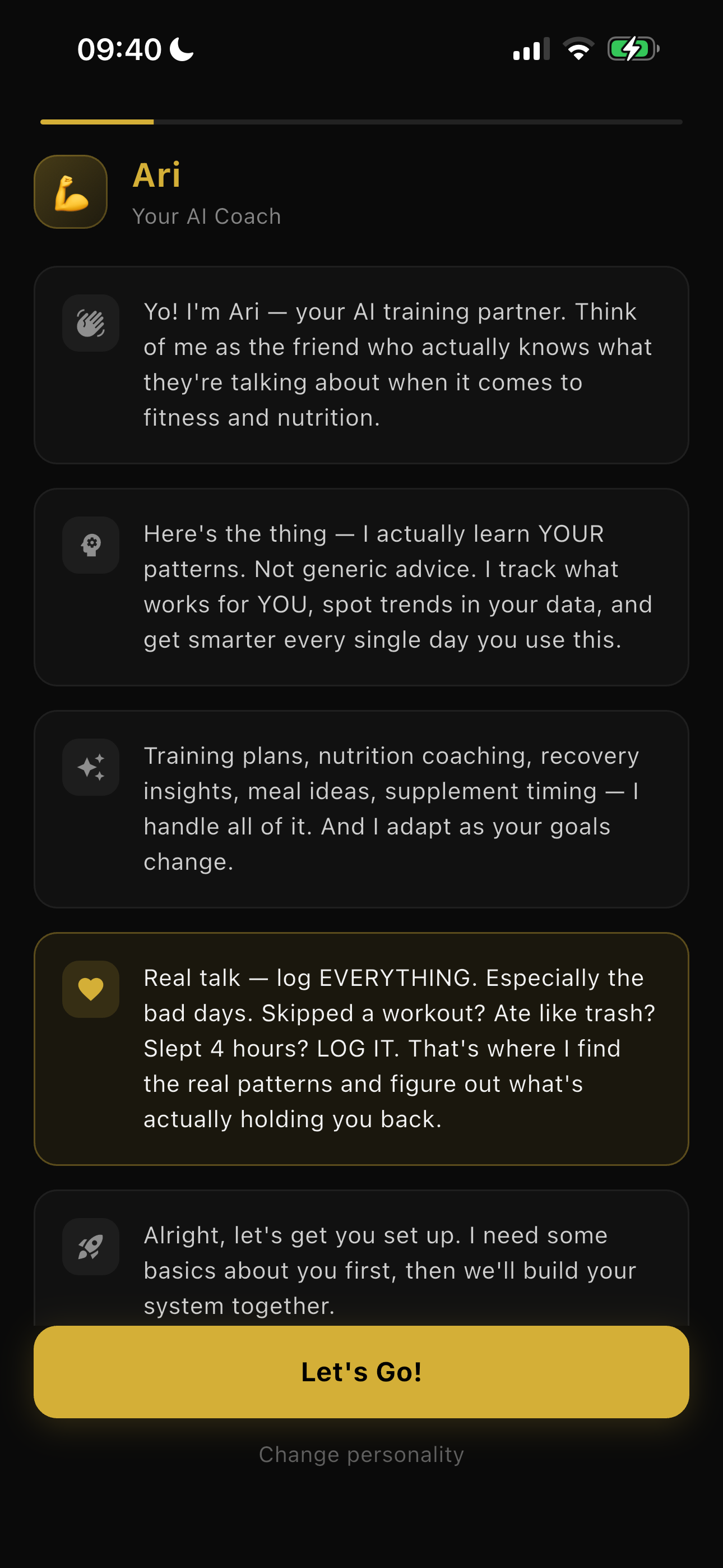 Meet Ari your AI coach